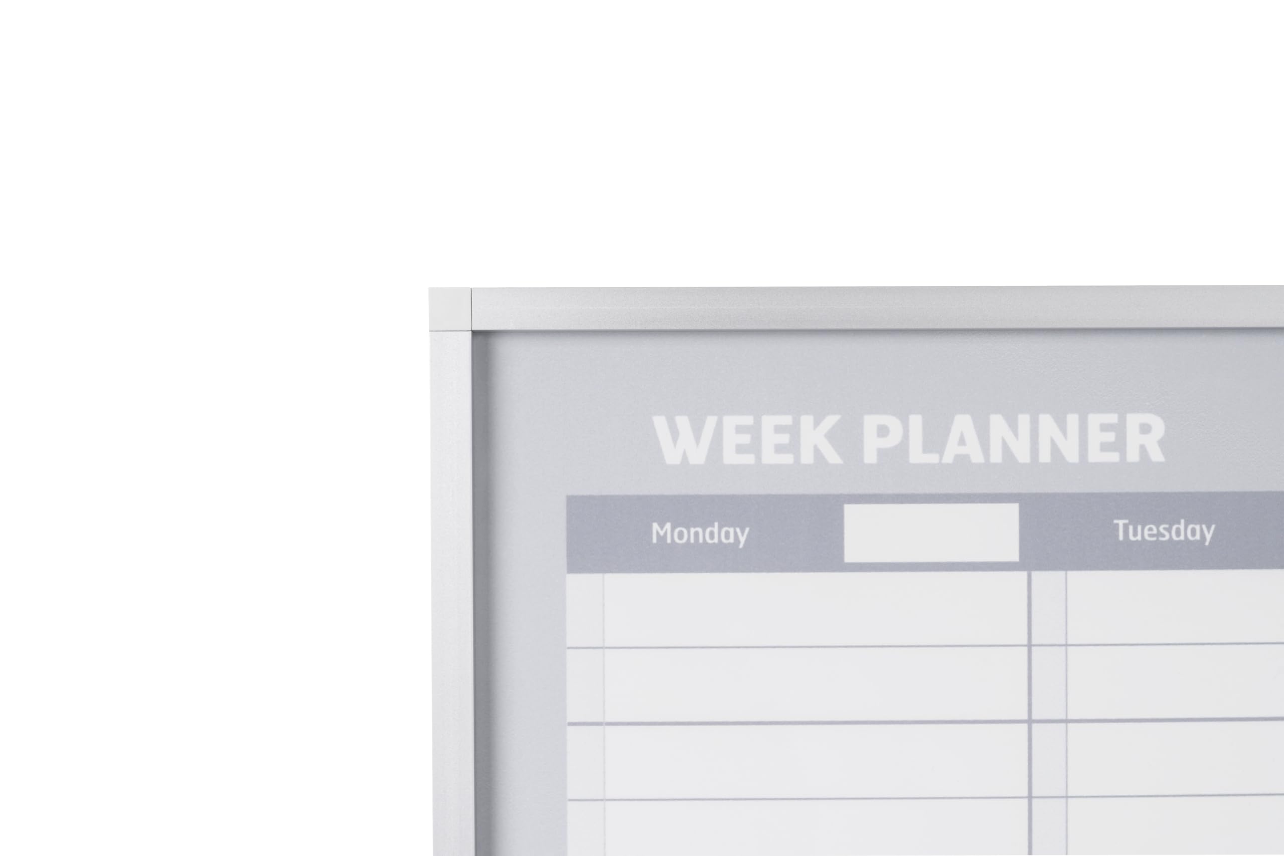 Bi-office Planning hebdo Perpetuo Magnético New Generation (90 x 60 cm), color gris