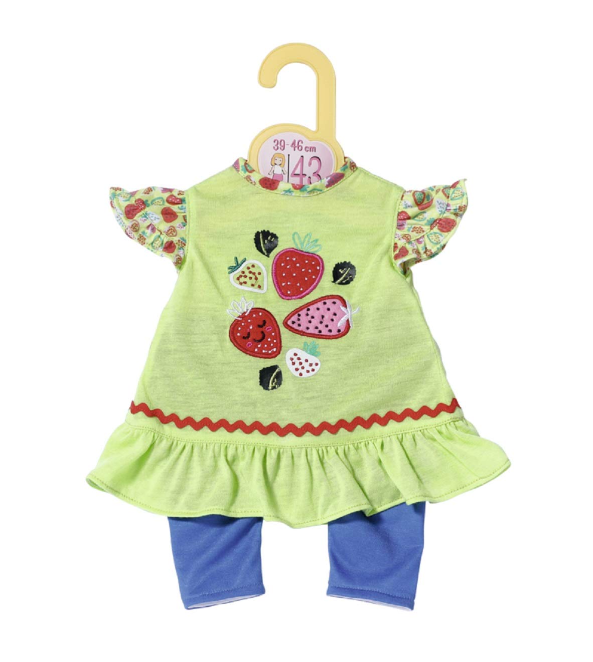 Dolly Moda Shirt mit Leggings 43cm