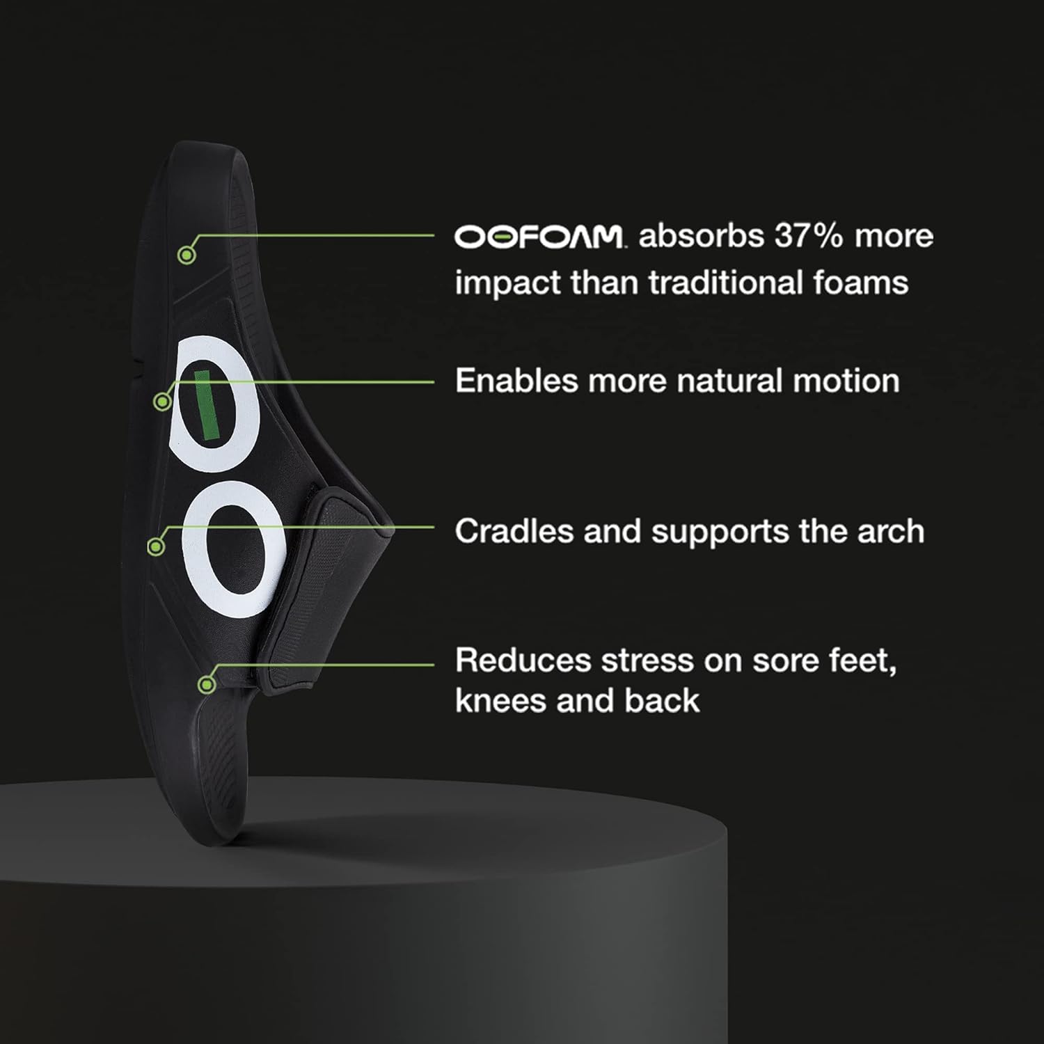  | OOFOS OOahh Sport Flex Slide - Lightweight Recovery Footwear - Reduces Pressure on Feet, Joints & Back - Machine Washable - Hand-Painted Graphics | Sandals