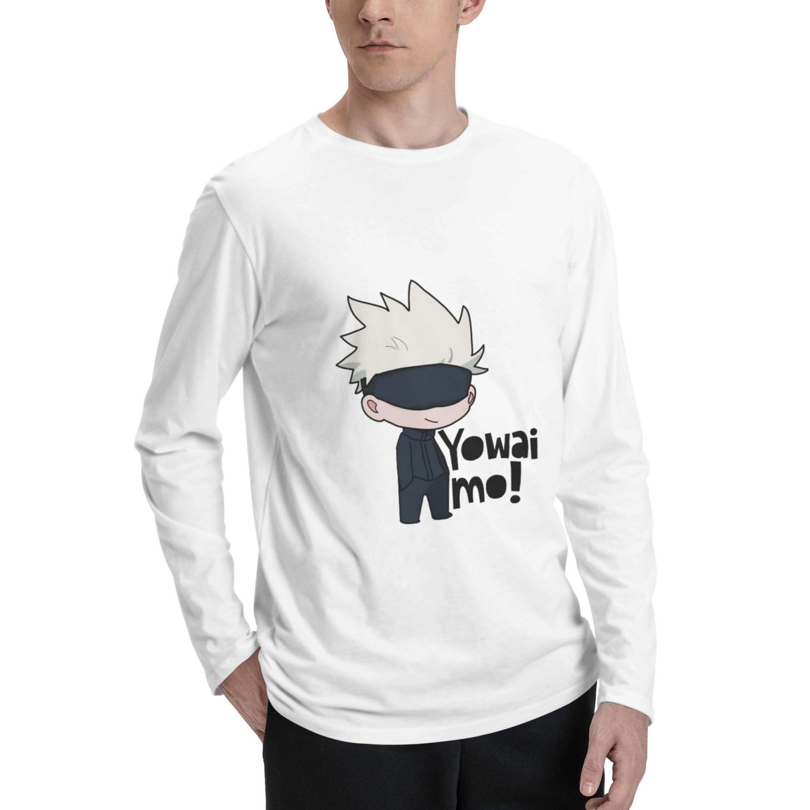 呪術廻戦 ロングTシャツ ロンＴ 五条悟 Amazon.co.jp: 呪術廻戦 五条悟 ロングTシャツ Lサイズ ブラック