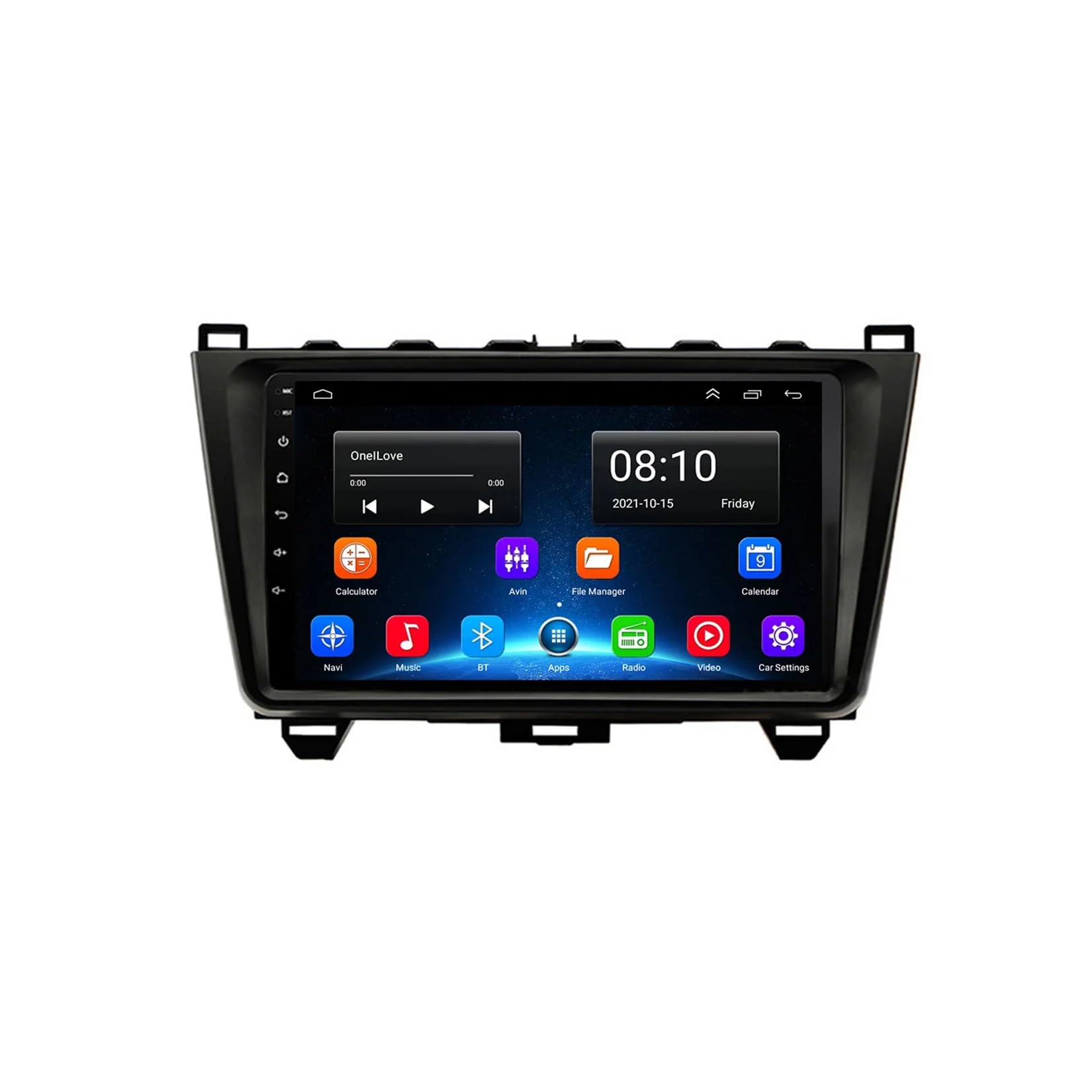 Autoradio 2 Din Android 10 pour Mazda 6 GH 2007-2012 avec GPS et écran tactile 9''