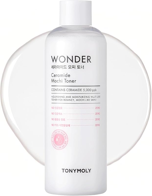 Wonder Ceramide Mochi Milky Toner, Hydrating Barrier Repair, 500ml