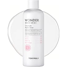 TONYMOLY Wonder Ceramide Mochi Toner &ndash; Hydrating &amp; Strengthening Dewy Glass Skin Toner for Healthy Moisturized Skin, Large 16.9 oz Korean Skincare