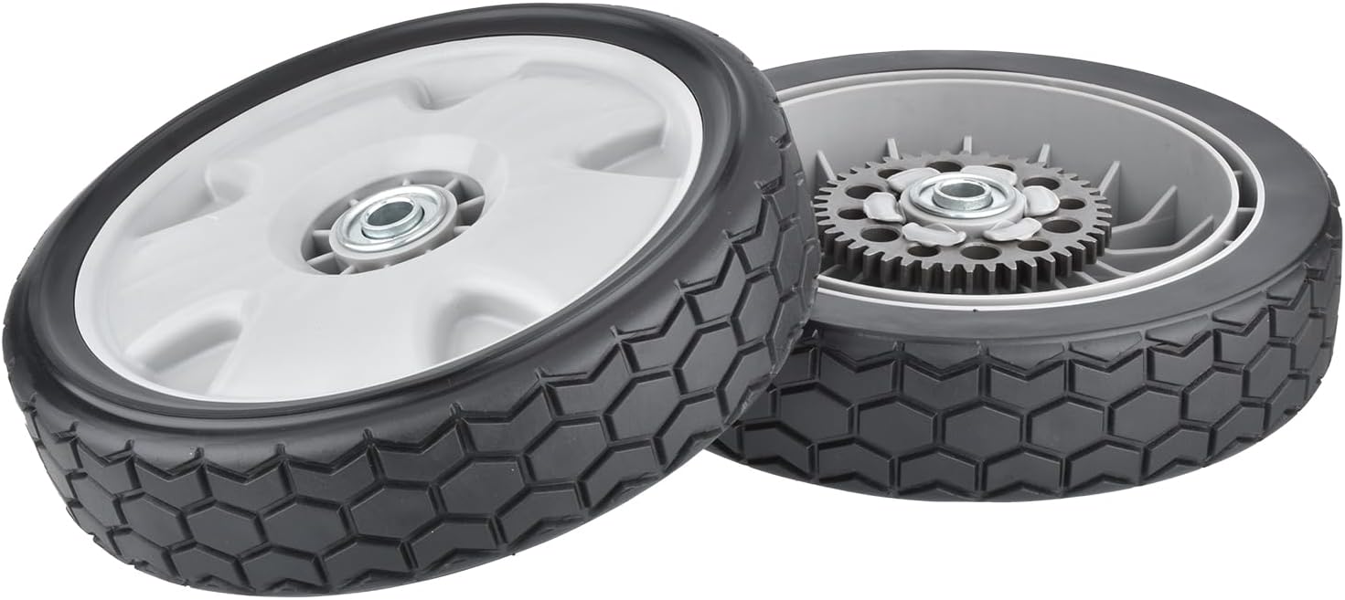 2pcs 9-inch Rear Wheel 42710VH7010ZA Fit for Honda HRX537 HRR216 HRX217 Series Lawn Mower