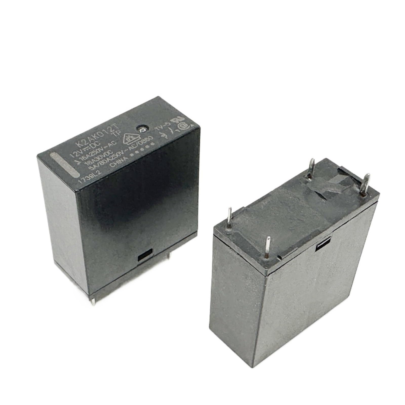 SMGLRUEAT 1pc K2AK012T 12VDC-16A Relay 4pins