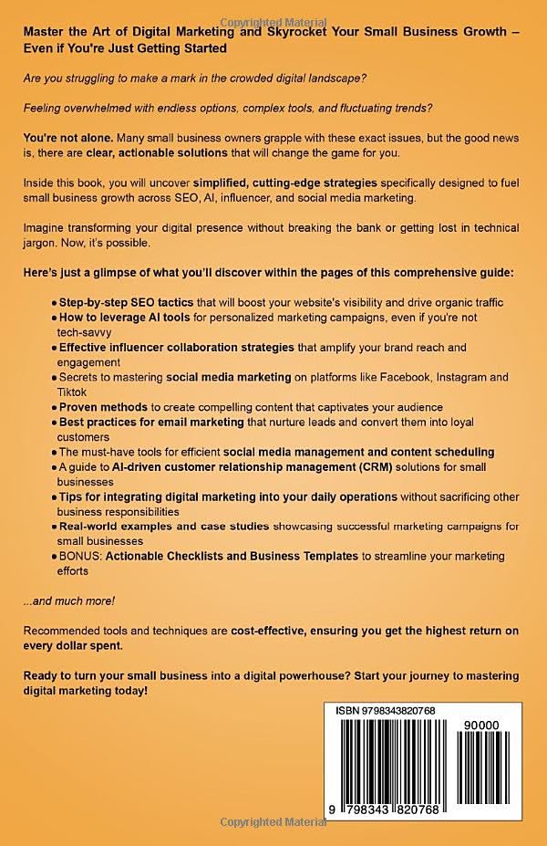 Image of From Likes to Sales - Digital Marketing Simplified: Modern Cutting-Edge Strategies for Small Business Growth in SEO, AI, Influencer, and Social Media Marketing