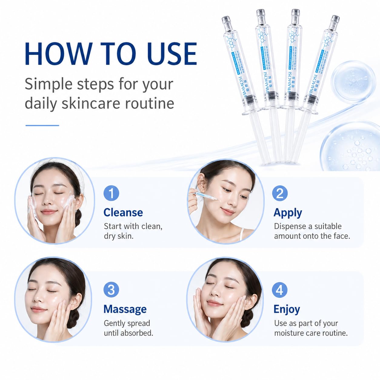 Collagen Elastic Cream Multi-Peptide Collagen Firming Essence Lotion (10pcs)