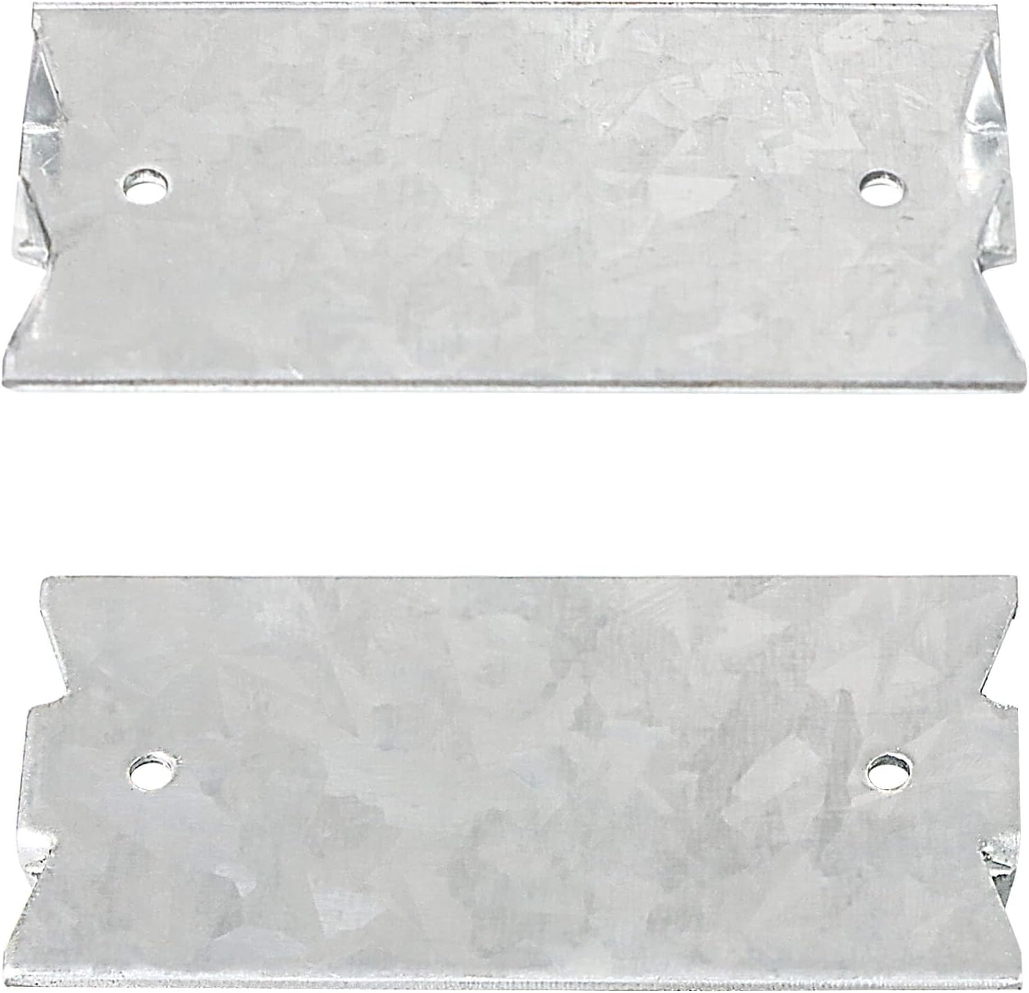 80 Packs Nail Plates 1.5X3 Inch 16-Gauge Steel Cable Wire Protector Plate Safety Nail Plate for Wood Studs, with Sharp Pointed Prongs for Protection Plumbing and Wiring