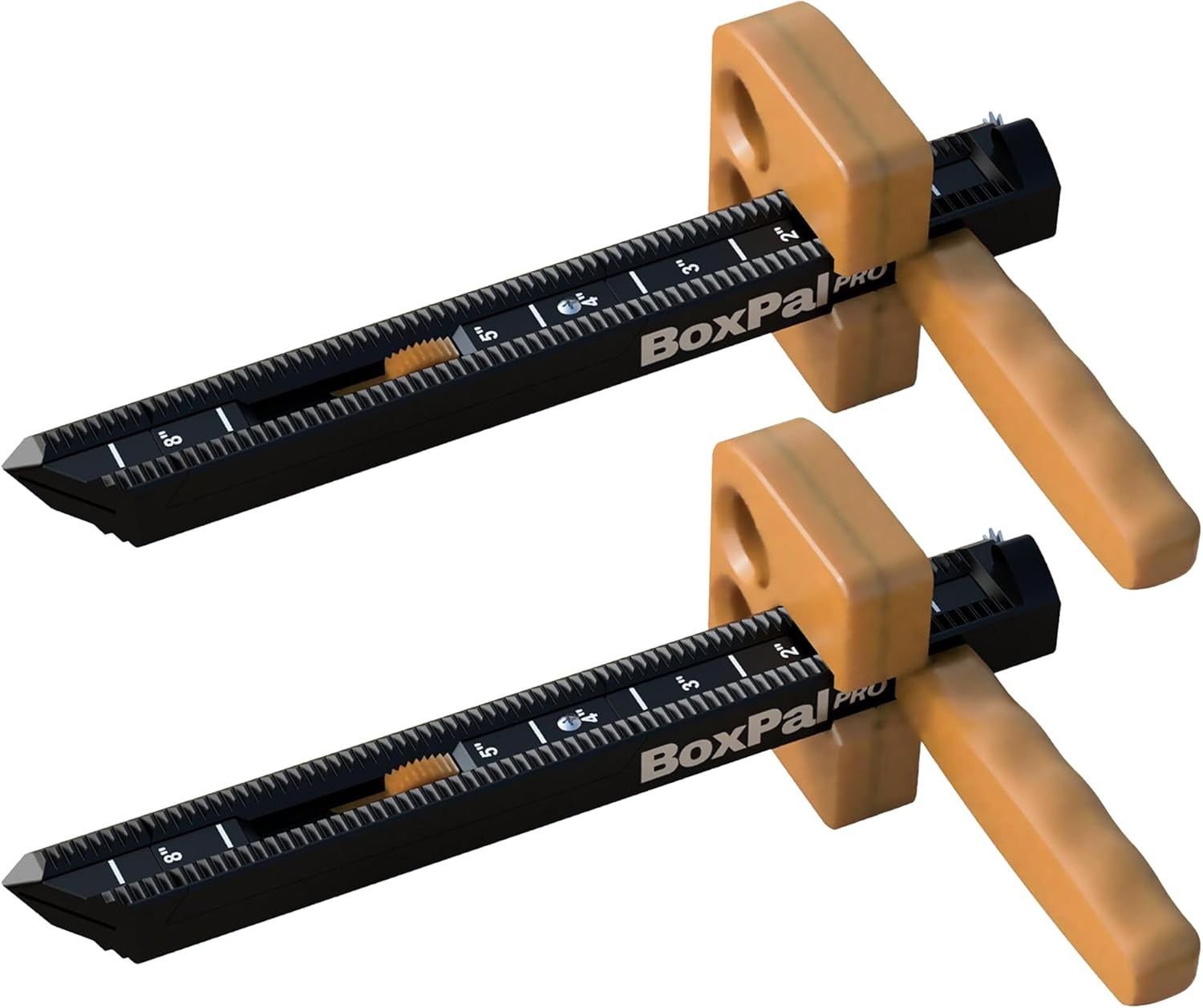 BoxPalPro Box Resizer Tool with Scoring Wheel, Built-In Cutter & Depth Guide – Cardboard Box Reducer for Custom Shipping Boxes – Right-Sizing Box Scorer Tool