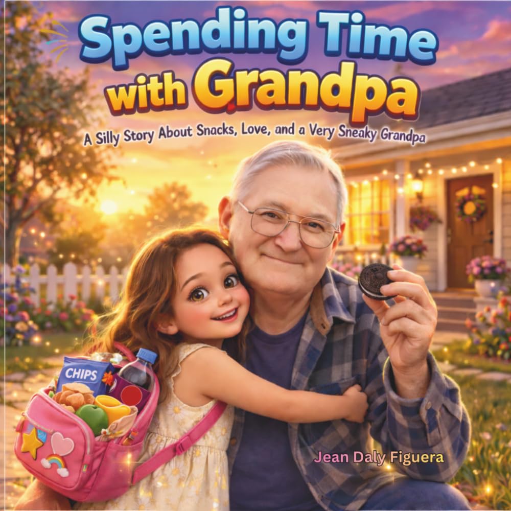 Spending Time with Grandpa: A Silly Story About Snacks, Love, and a Very Sneaky Grandpa