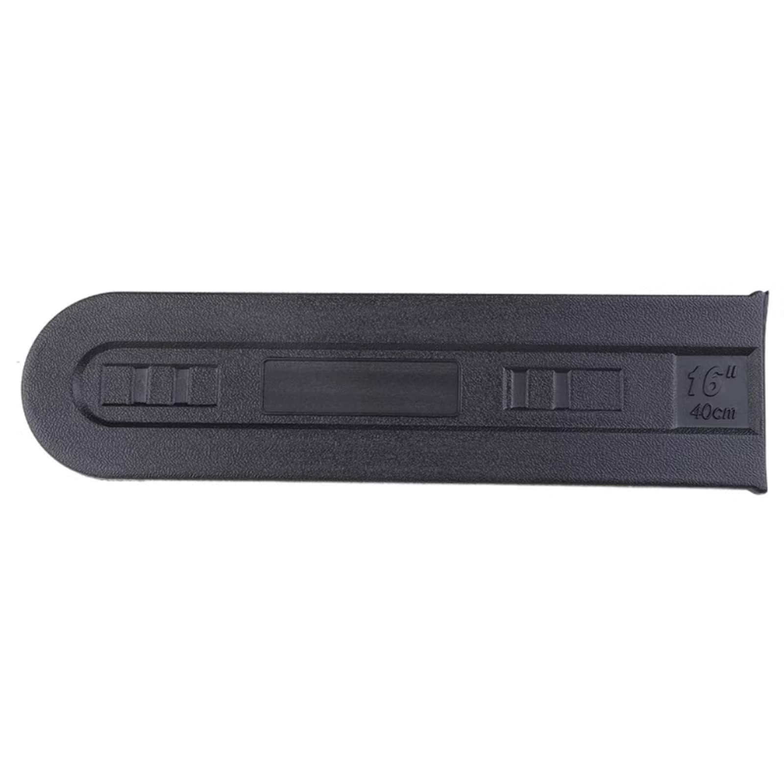 Cubierta de cadena de 16 pulgadas, vaina negra para cadenas de jardín, accesorios y protección de herramientas, ideal para transporte y transporte seguro