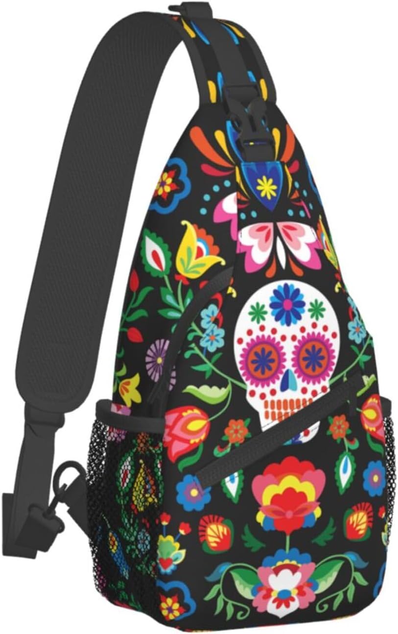 VOOHDDY Crossbody Bag For Women Men Travel Hiking Backpack Sling Shoulder Chest Bags Casual Daypack Purse Sport