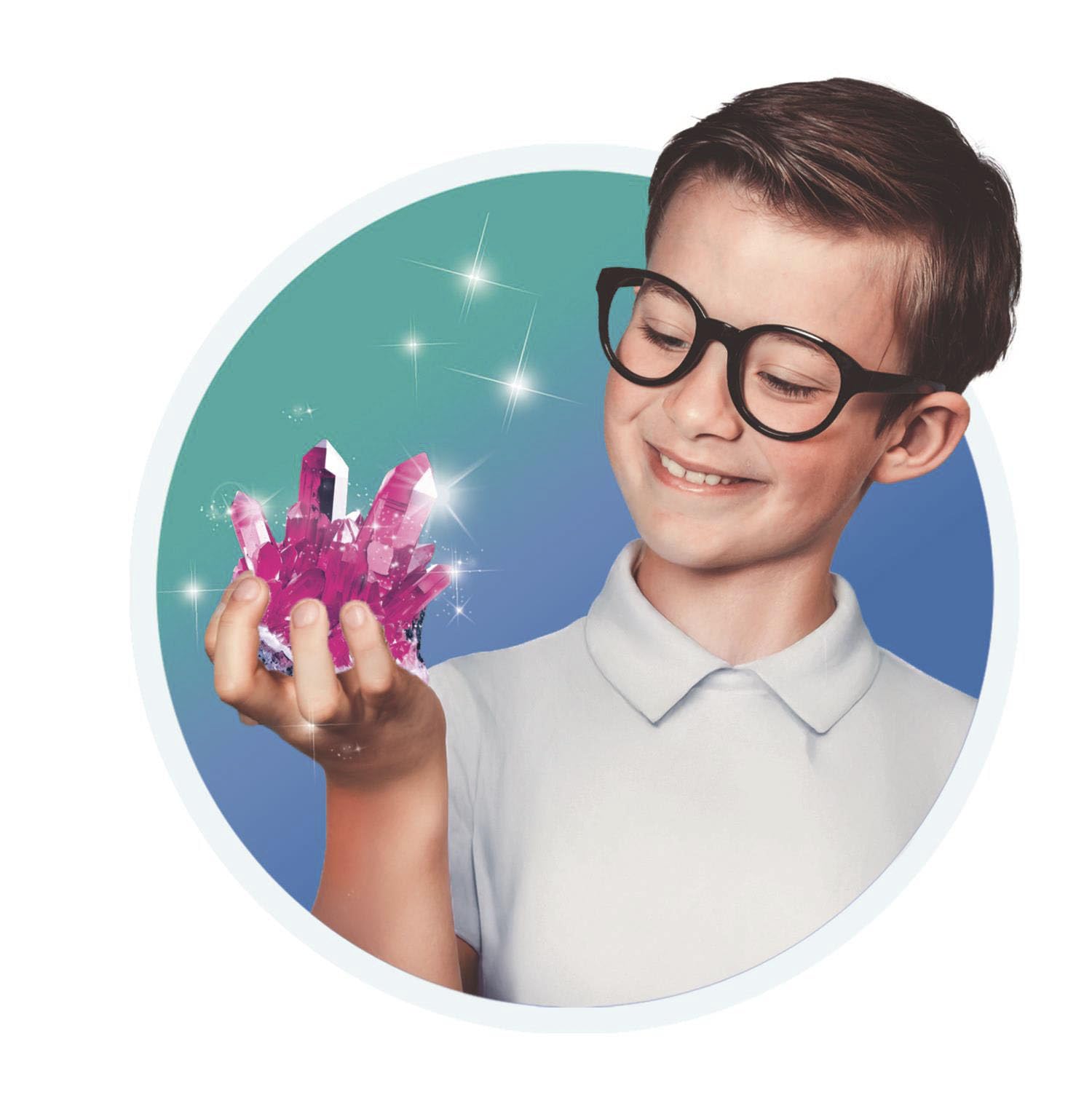 Clementoni Scienza e Gioco Lab - Gioielli di Cristallo, Gioco Scientifico per Bambini 8+ Anni, Scopri la Scienza dei Cristalli e delle Pietre Preziose, Made in Italy, Lingua Italiana, 19433
