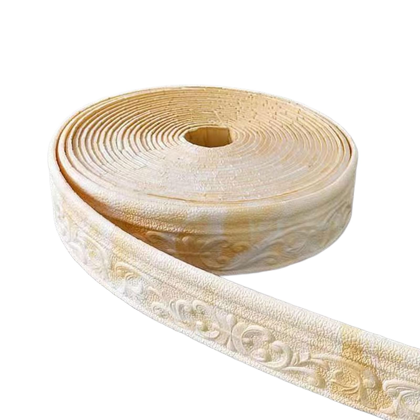 1 szt. Samoprzylepna listwa przypodłogowa z pianki samoprzylepnej DIY Decor(Copper)