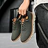 Breeze Men's Oxfords Shoes Lightweight Casual Walking Comfortable Mens Dress Shoes Mens Breeze Urban Shoes Mens Mesh Dress Shoes, green, 9 UK #4