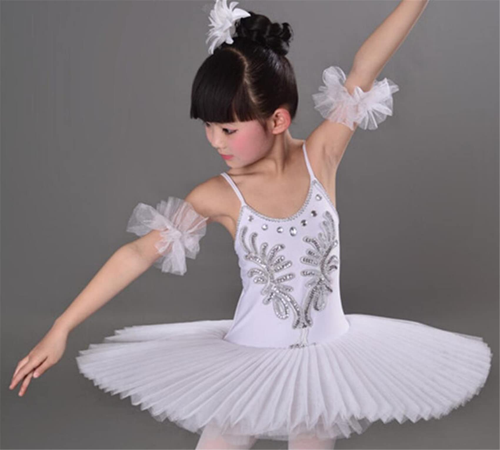 Amazon.co.jp: 女の子プロのバレエチュチュスカートバレエ白鳥の湖衣装