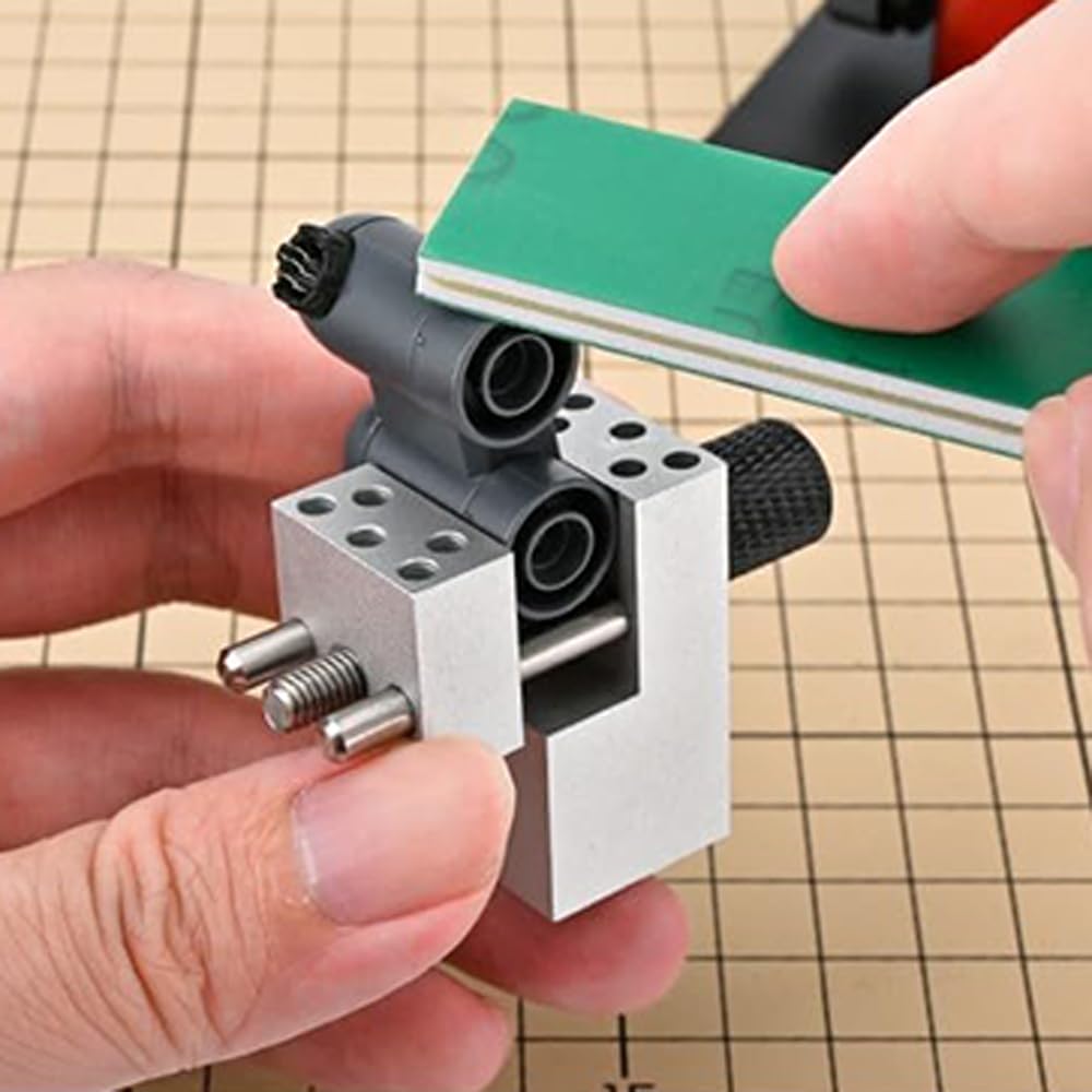 Mini étau universel, tête sphérique rotative à 360° avec base lestée stable, broches réglables en silicone anti-rayures pour modélisme, peinture, bijoux, électronique