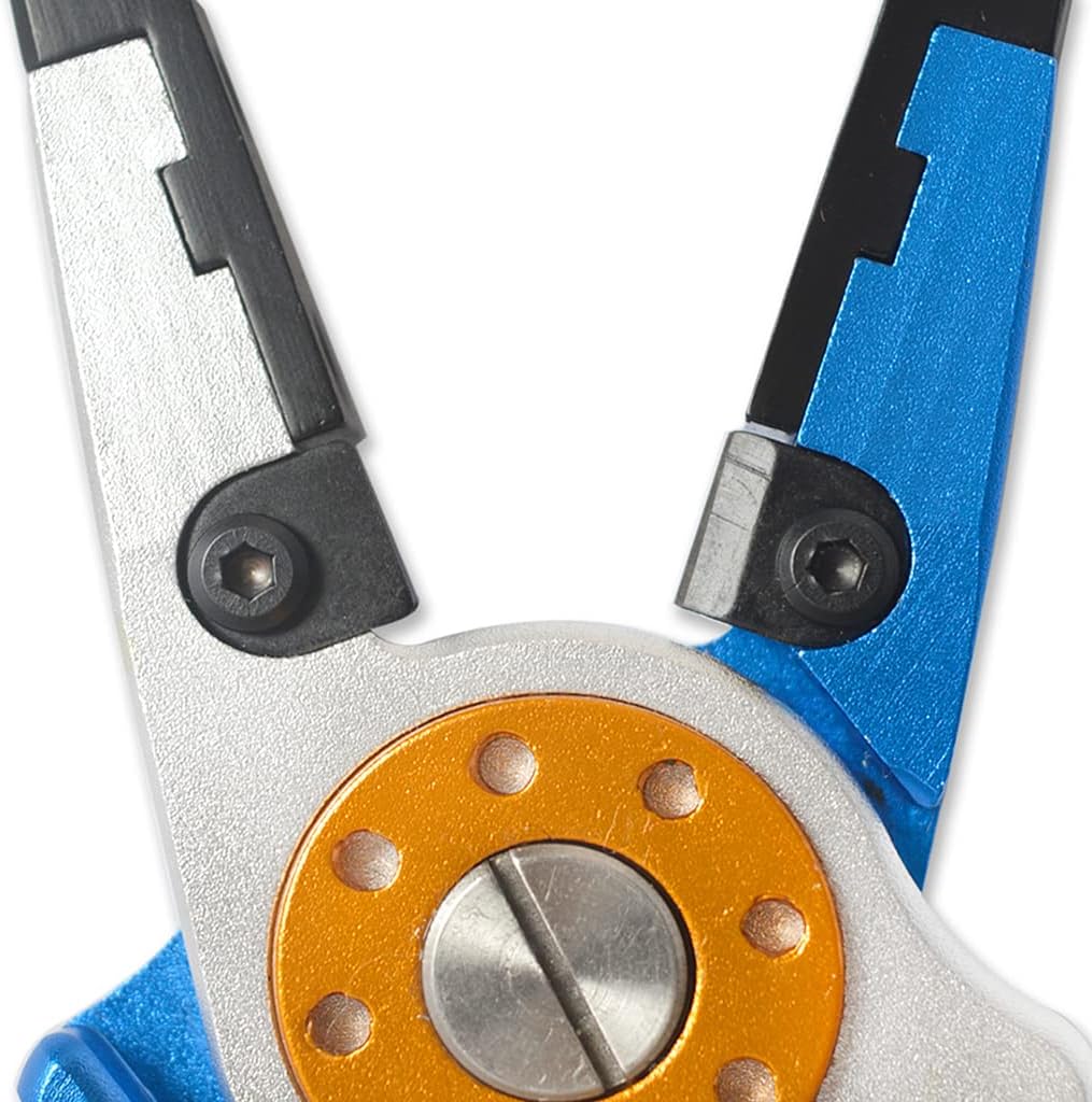 2 Pieces Aluminum Alloy Fish Controller Fishing Tool Set Perfect for Cutting Monofilament and Braid Lines Lightweight