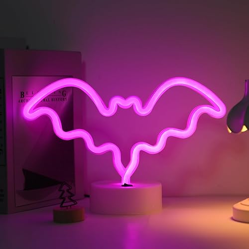 Miniatura 2 de Luz de neón con base de neón, luces de noche, decoración de pared, decoración del hogar, luz led