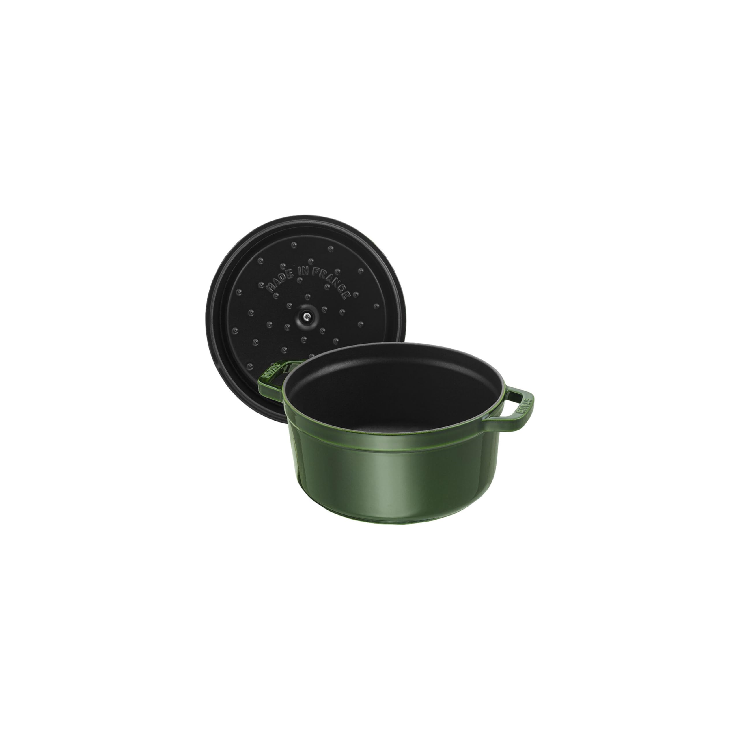 Amazon｜staub ストウブ 「 ピコ ココット ラウンド バジル 26cm