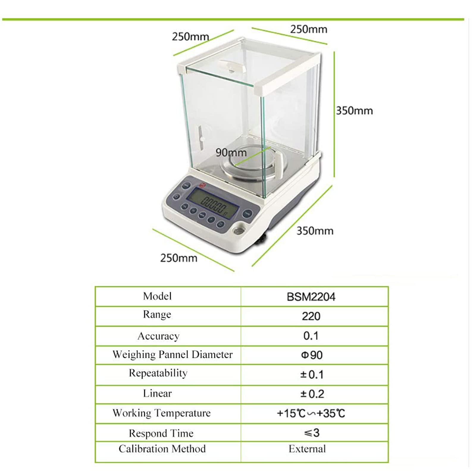 Waga analityczna laboratoryjna, wysoka precyzja, cyfrowa waga analityczna laboratoryjna 0,1 mg, waga elektroniczna 0,0001 g, waga jubilerska do laboratorium aptecznego,