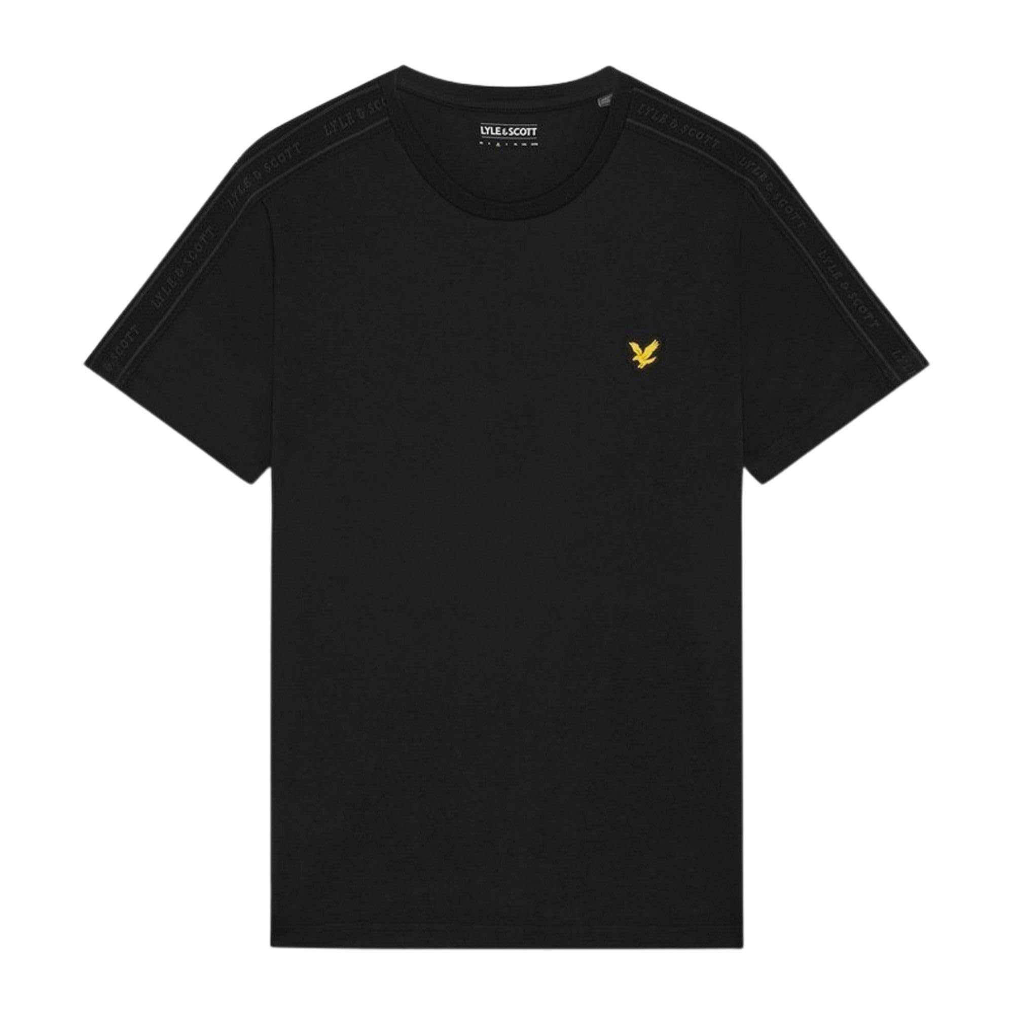 Lyle & Scott SS T-Shirts Jacquard Tape T-Shirt