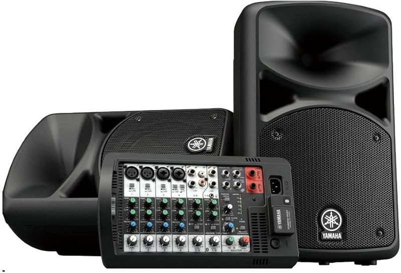 Portable PA System with Bluetooth Stagepas 400BT , Black