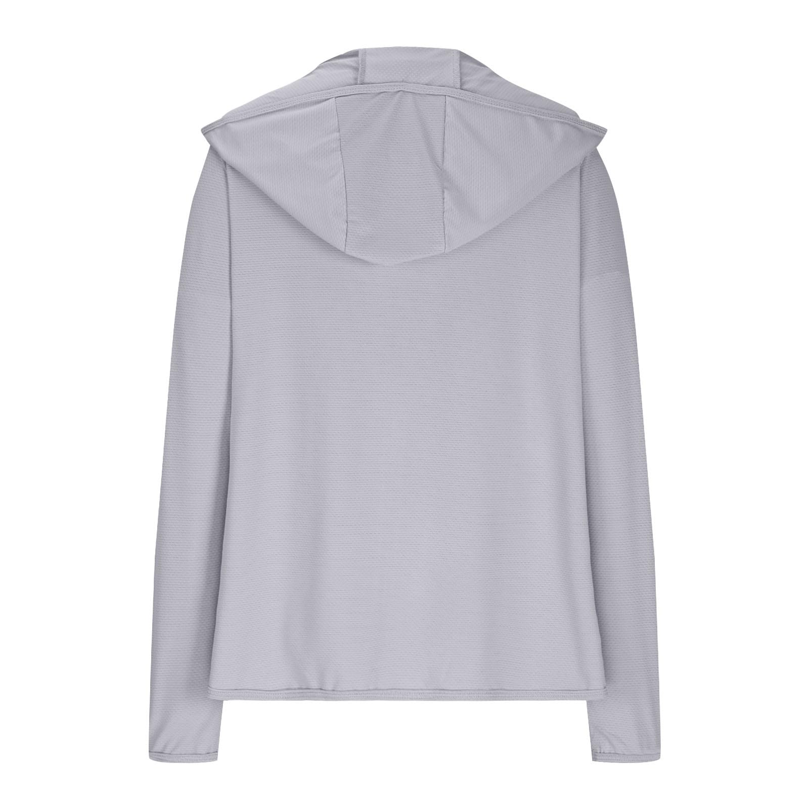 Sun Jacket for Women UPF 50+ Lightweight Athletic Jacket Sun Protection Full Zip Hoodies Shirts Hiking Outdoor Pockets — view 6