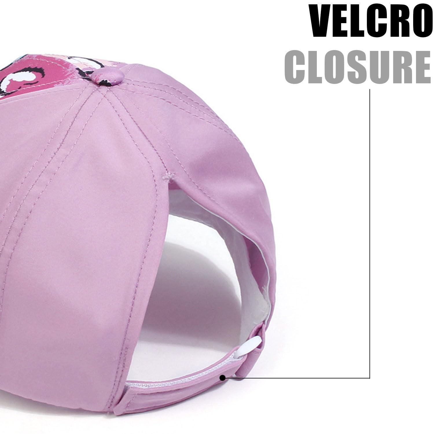 Cappello da Baseball per Bambini, con Coda di Cavallo, per Ragazze e Ragazzi, Visiera Parasole UPF 50+, Cappello Estivo da Tennis, Cappello da Sole, Blu, Taglia Unica