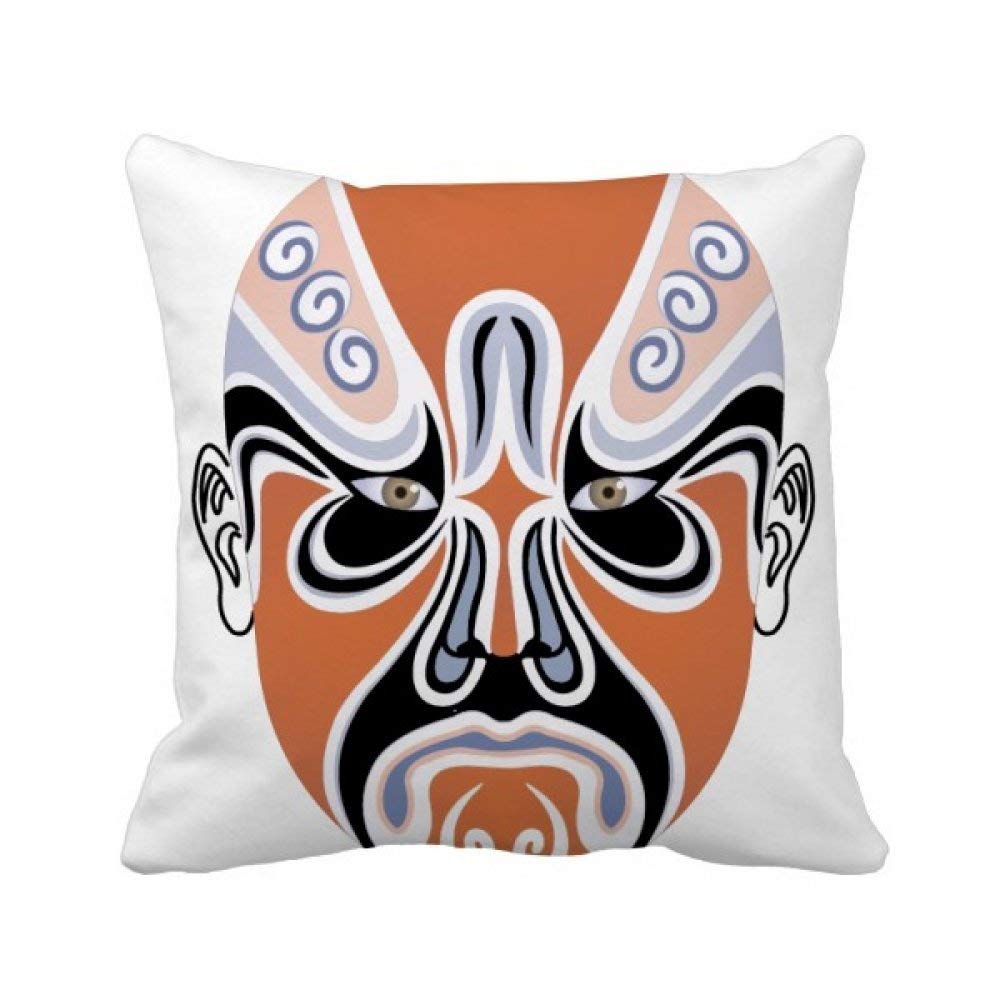 Coussin Opéra de Pékin pour raviver un salon terne avec une touche de couleur