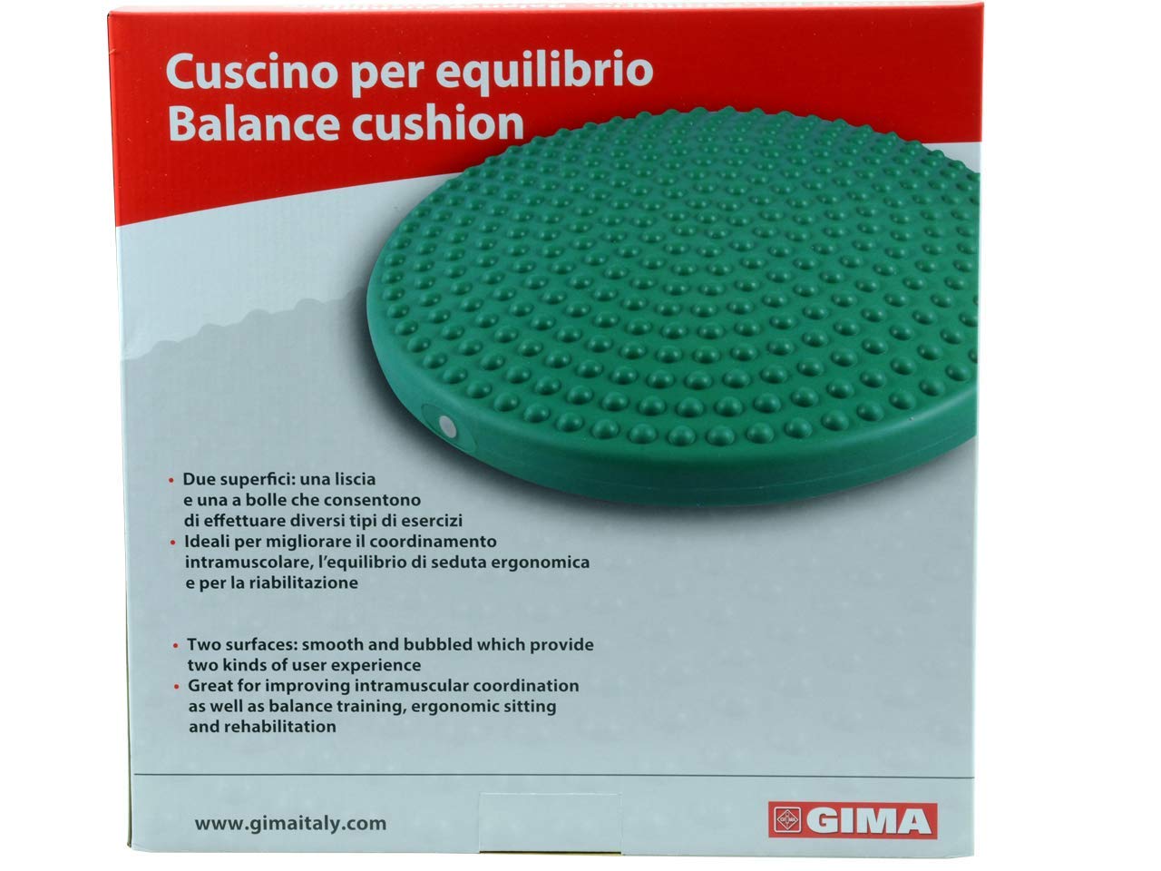 Gima 47090 Balance Cuscino, Morbido, Flessibile