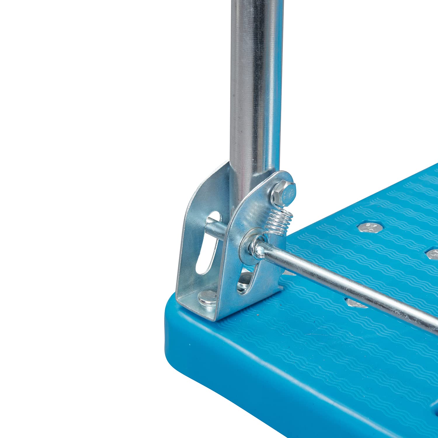 KATSU Tools Schwerlast Leichtgewicht Faltbare Plattform Trolley, Kunststoff Lagerwagen mit 150KG Kapazität, Schwenkräder, Einfach zu Verstauen