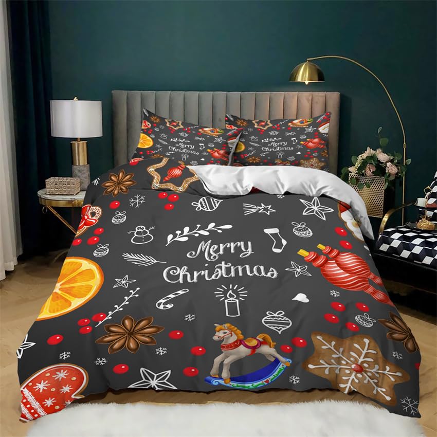 Housse de couette Stitch 200x200 avec bonbons de Noël, le cadeau idéal pour illuminer les nuits