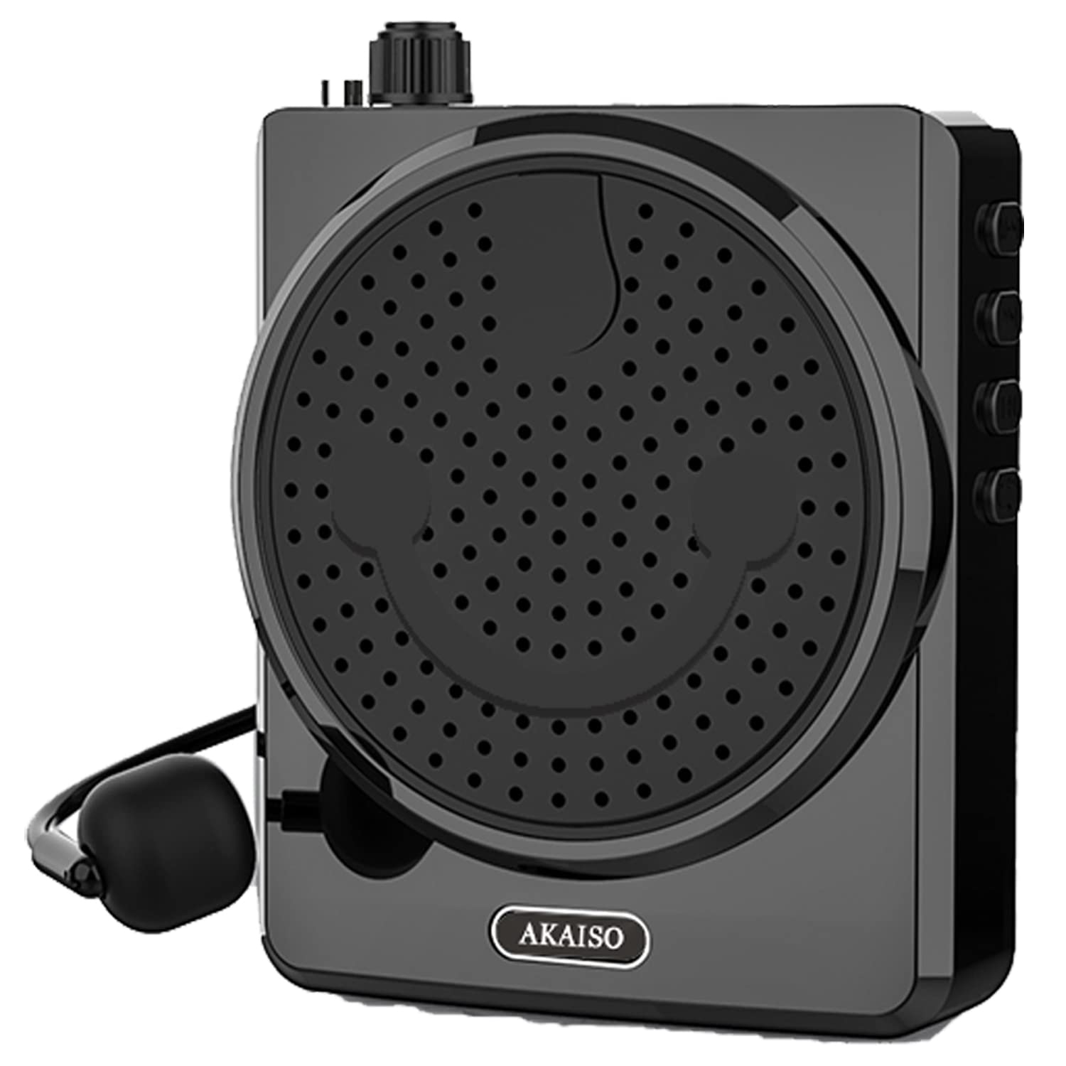 Boderrio® Voice Amplifier Microphone Set - PA System Speaker 2200 mAh, Support TF Card/Flash Drive/Blue Tooth, with Strap Belt, Portable Voice Amplifier for Teachers, Tour Guide