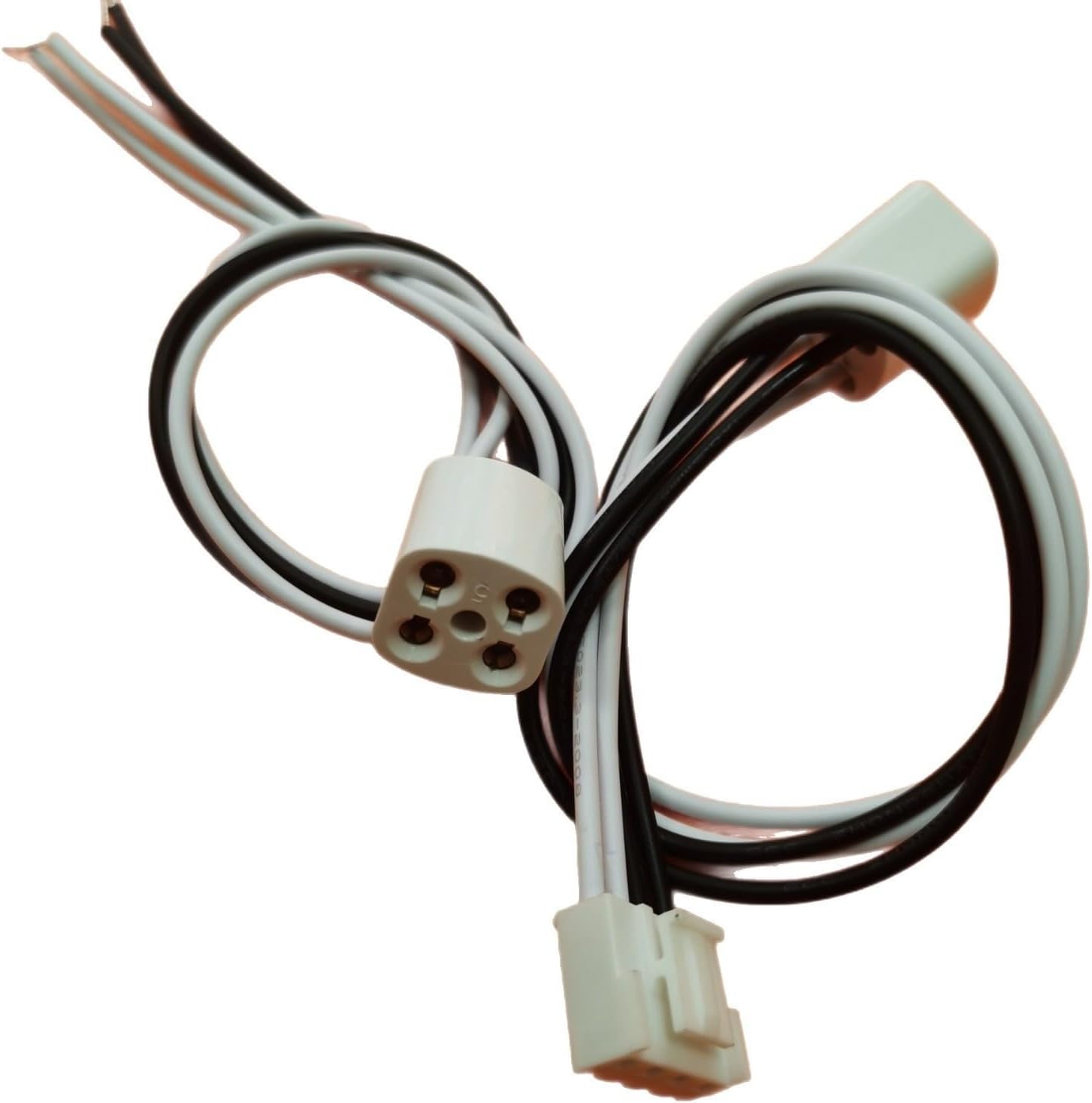 2PCS, G10Q lamp holder ceramic plastic UV lamp UV lamp holder single-ended four-pin socket(Ceramic style)