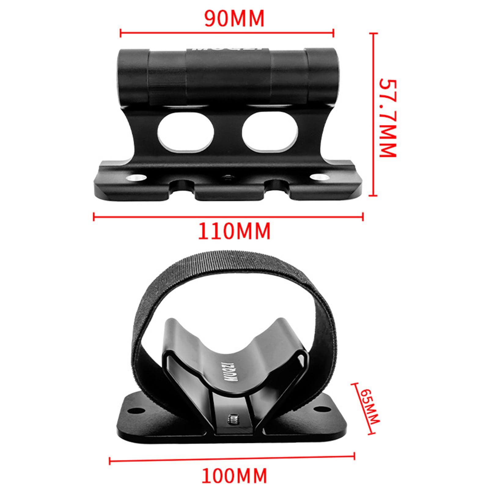Soporte de horquilla para bicicleta, portaequipajes para techo, soporte para rueda trasera de bicicleta, accesorios para soporte de, negro