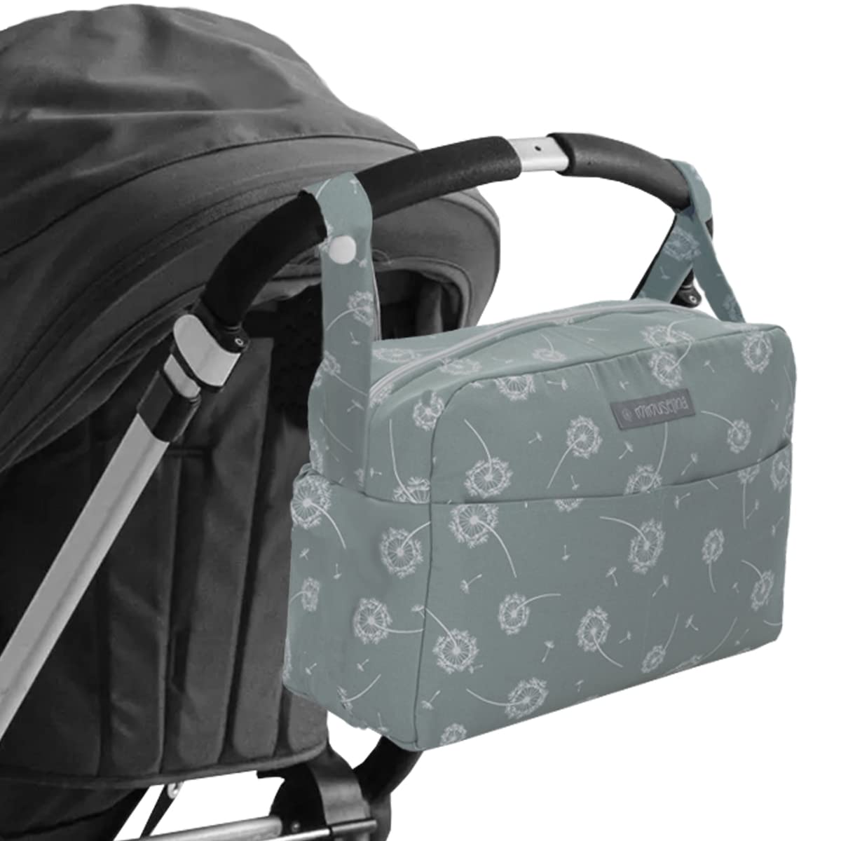 Matratze Kinderwagen Mimuselina – Kinderwagen Matratze aus 100 % OEKO-TEX-zertifizierter Baumwolle – Atmungsaktiv und Waschbar – Für Sommer und Winter – Handgefertigt in Spanien
