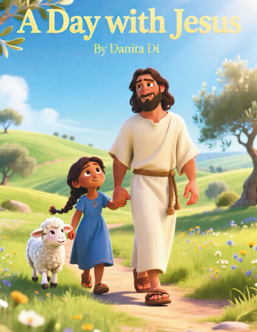 A Day with Jesus: Heartwarming Christian Story for Young Children