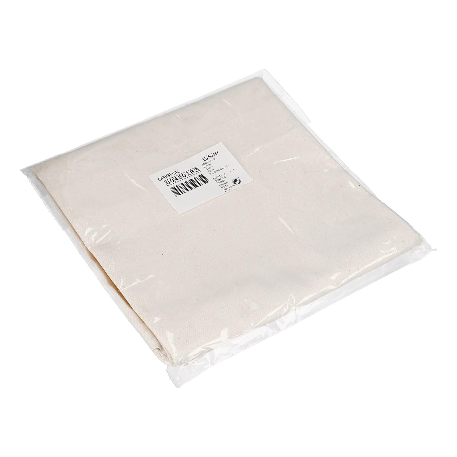 LUTH Premium Profi Parts Paño de planchado compatible con Bosch 00450183, ancho de rollo de 85 cm, para máquina de planchar defectos