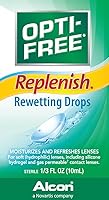 Vista 2 de Opti-Free Reponer gotas de rehumedecimiento, 0.33 onzas líquidas