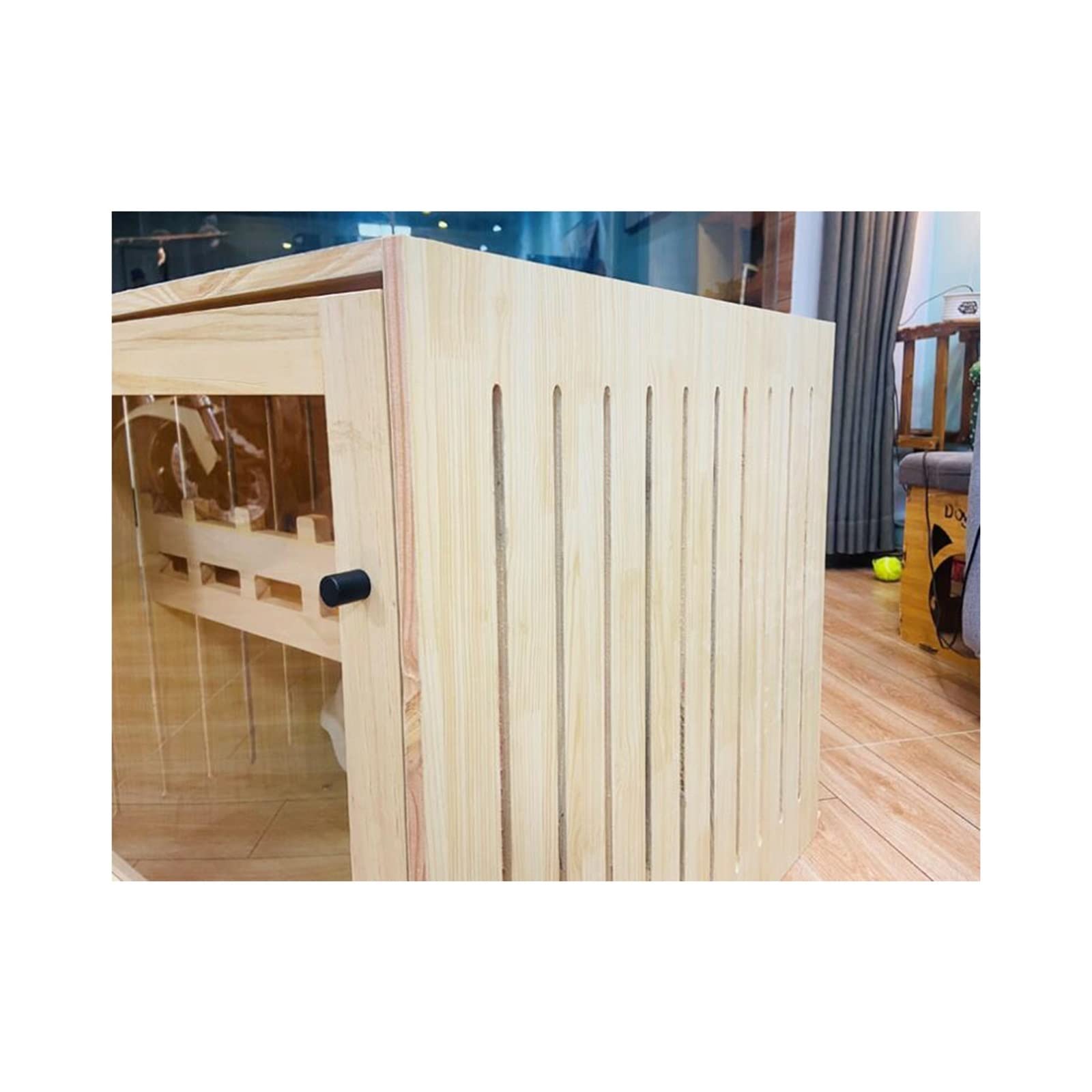 LOWLIU Gatto Cane Casa Cat Villa Home Indoor Pet Cat Gabbia for Gatti Piccola casa for Gatti Cat House Traspirante lettiera for Gatti Gabbia per Gatti