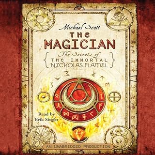 The Magician Audiolibro Por Michael Scott arte de portada