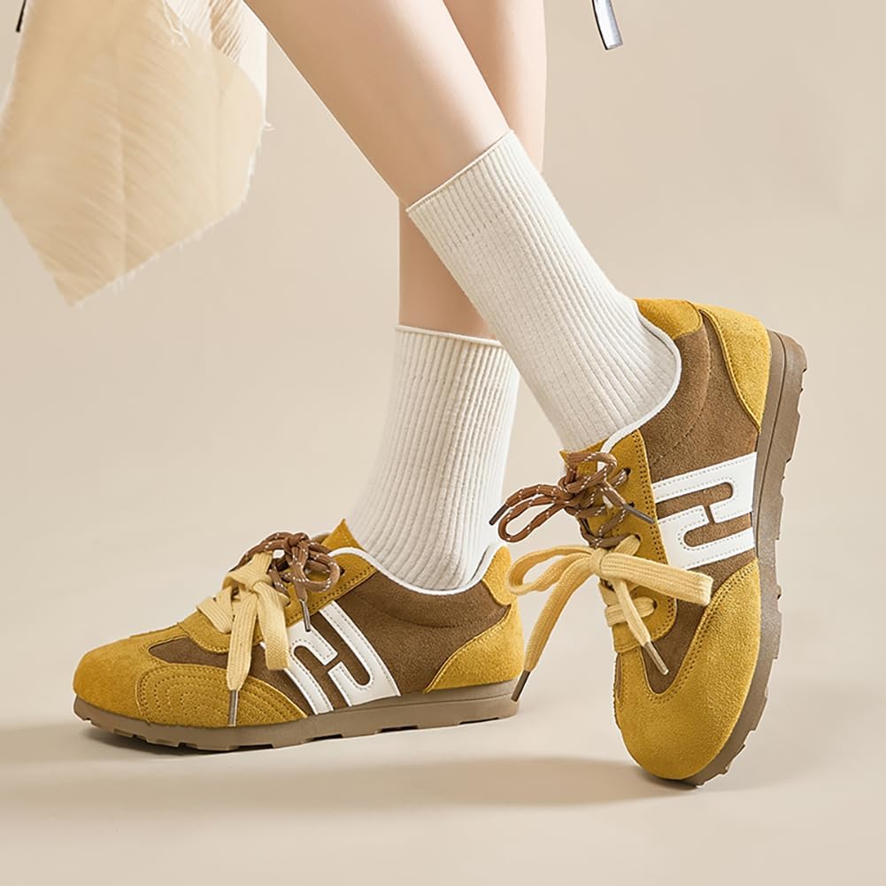 Retro Fashion Casual Shoes for Women, Lightweight Comfortable Sneakers, Non-Slip Chunky Sole Womens Shoes, Trendy Daily Walking Shoes - Image 2