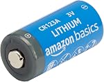Amazon Basics 6-Pack Non-remboursable CR123A Batteries au lithium, 3 Volt, jusqu'à 10-Year Durée de conservation