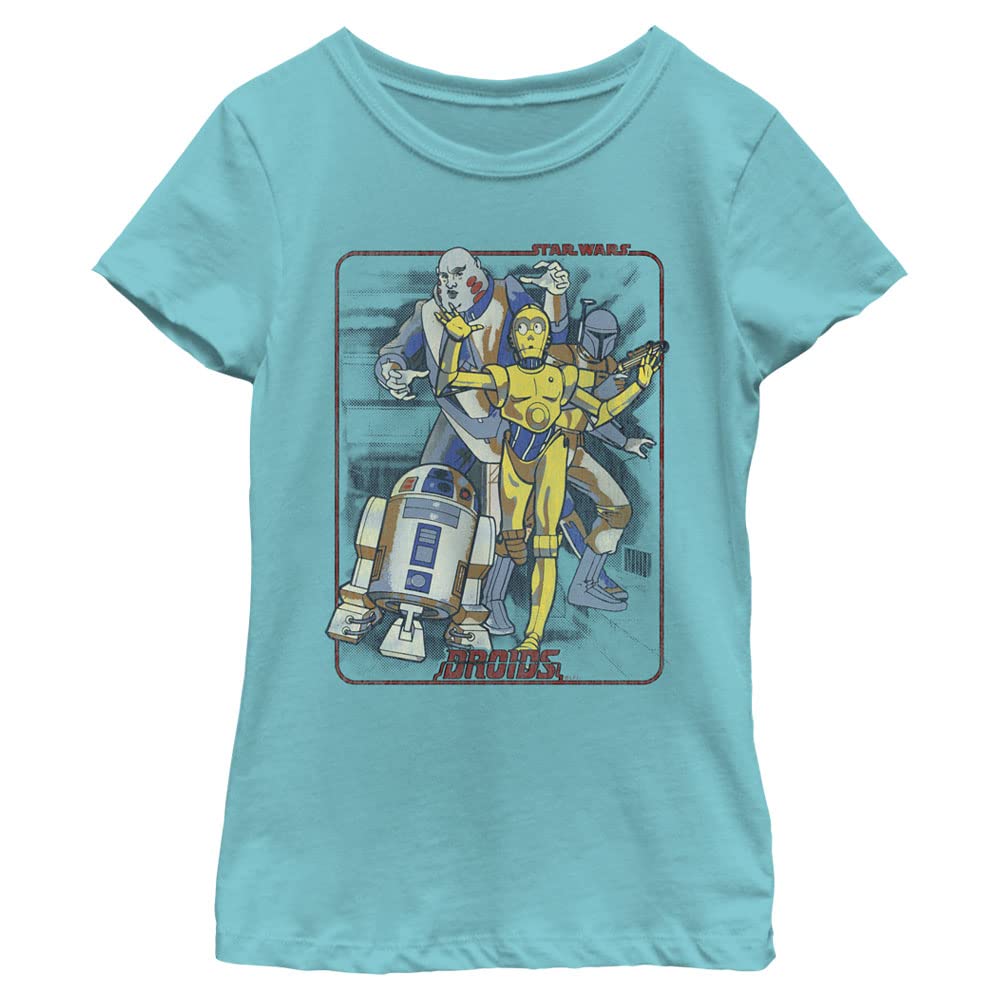 STAR WARS Clanker Run - Camiseta de manga corta para niñas