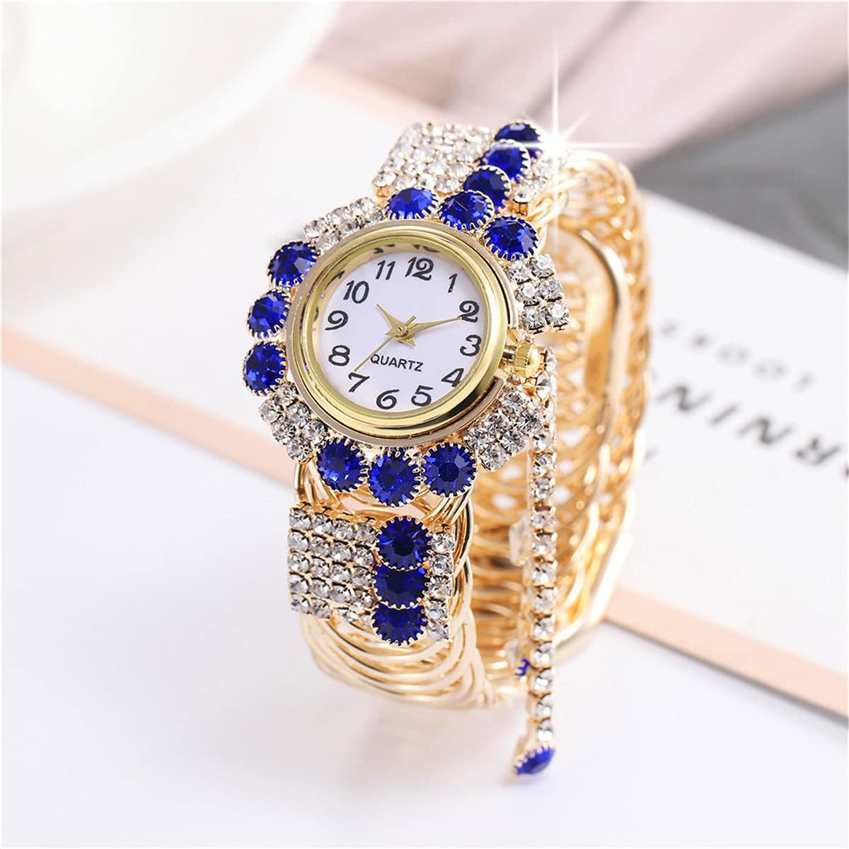 CdyBox Wholesale 3 Pack Women Quartz Watches Alloy Steel Tassel Bracelet Fashion Ladies Bangle Wristwatch - Image 5