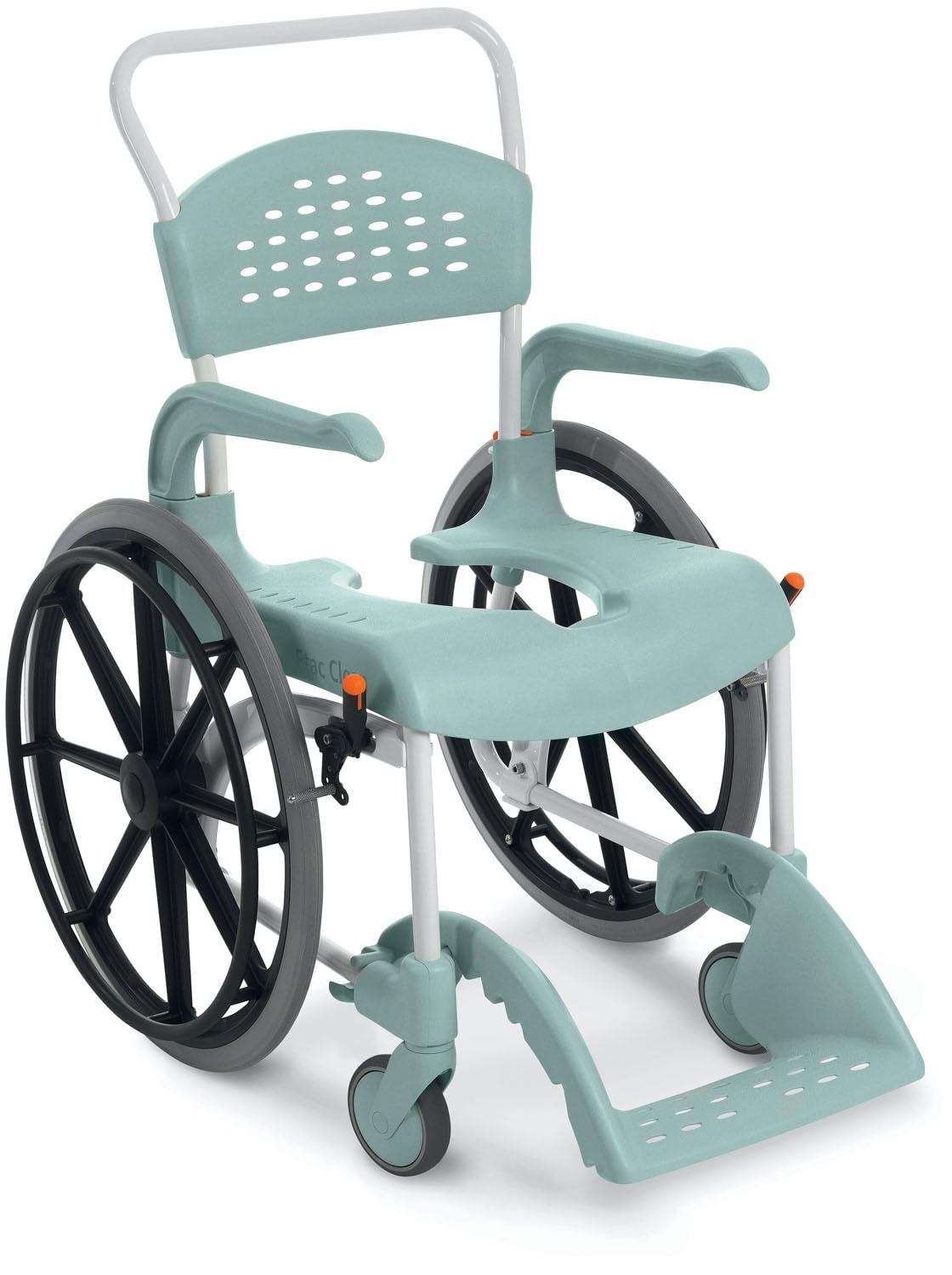 'Etac Clean Ducha con inodoro y silla 24 Ruedas