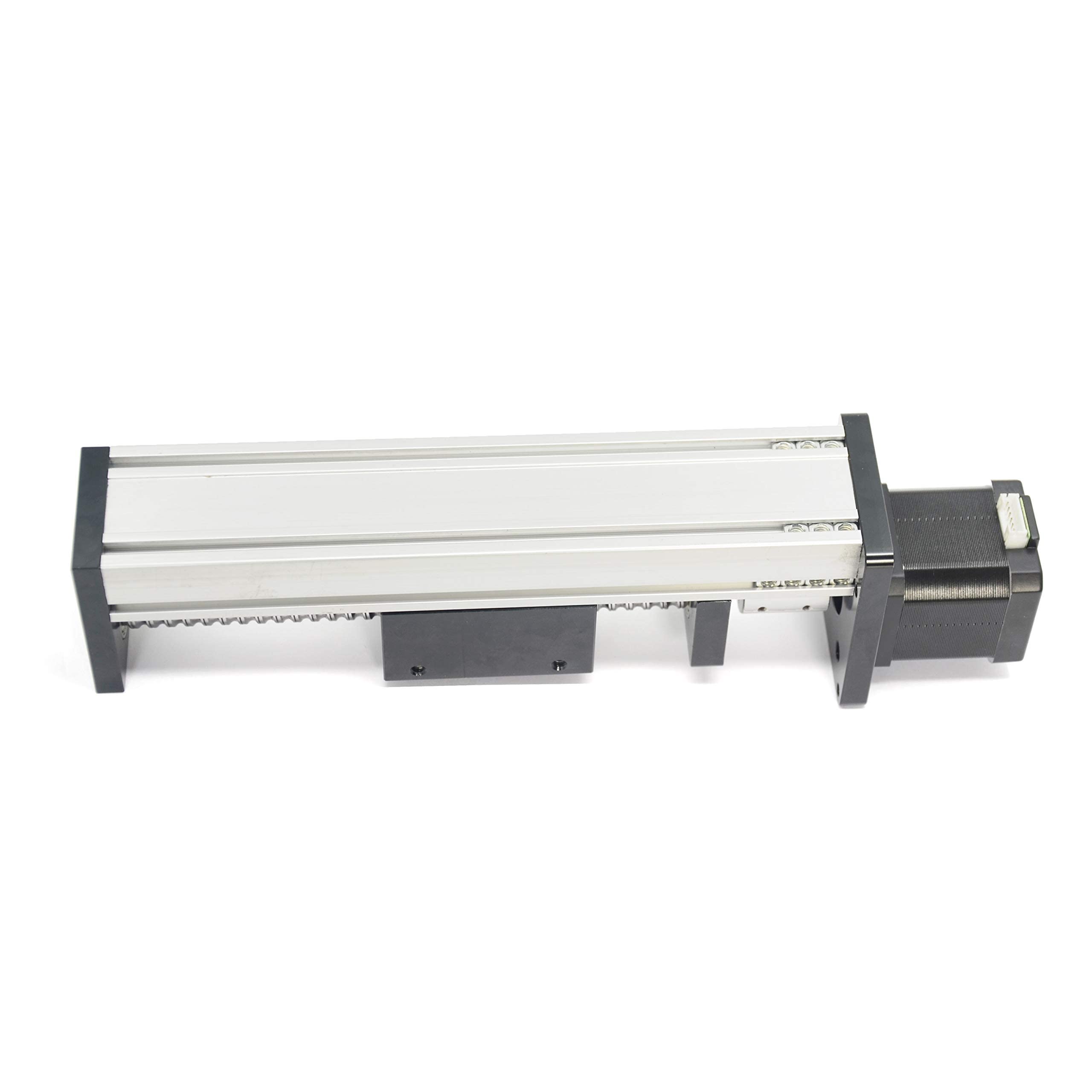 100mm effektive Länge Linear Schienenführung Kugelumlaufspindel SFU1605 mit quadratischen mit NEMA17 Schrittmotor für DIY CNC Router Teile X Y Z Linear Stage Actuator(Größe:100mm)