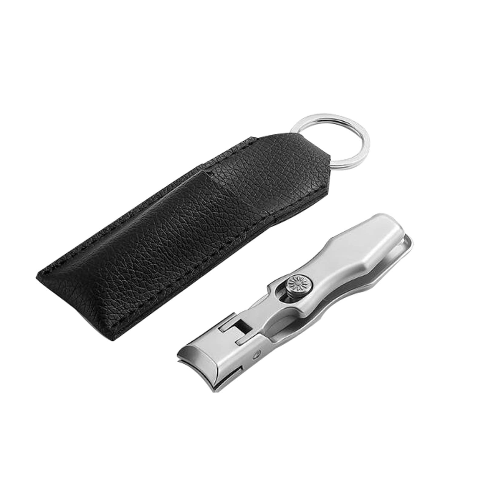 XIANGFAZJD Cortauñas Clippers de uñas de Acero Inoxidable, cortanchas de uñas de Boca Grande a Prueba de Salpicaduras, Cortes de uñas Grandes Grandes para Cortar Las uñas Tales Gruesas