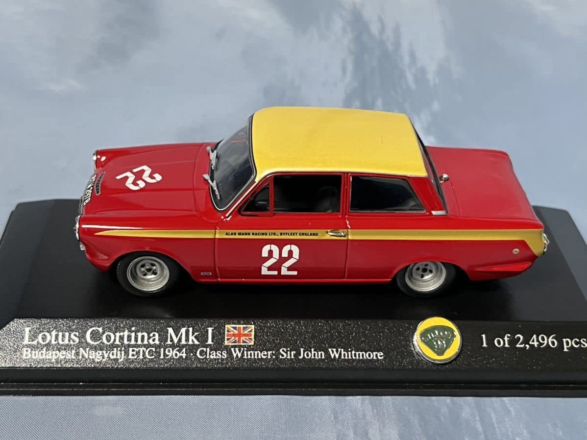 Amazon | ミニチャンプス製ロータス コルティナMK1 ETC 1964年 1/43